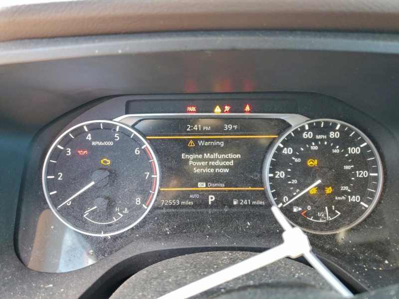 Nissan Rogue S 2022 Gray 1.5L