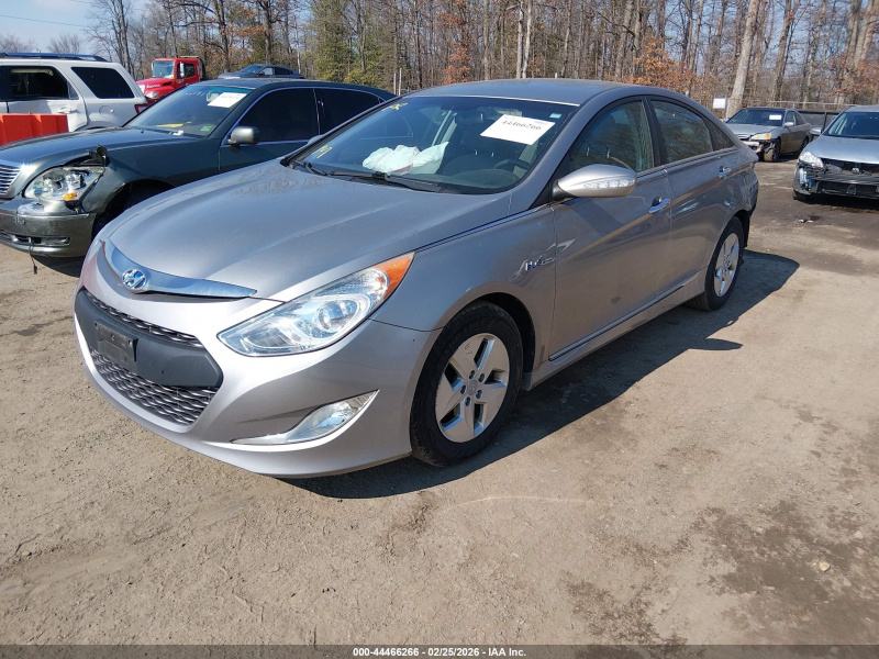 Hyundai Sonata Hybrid 2012 Silver 2.4L 