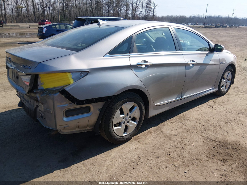 Hyundai Sonata Hybrid 2012 Silver 2.4L 
