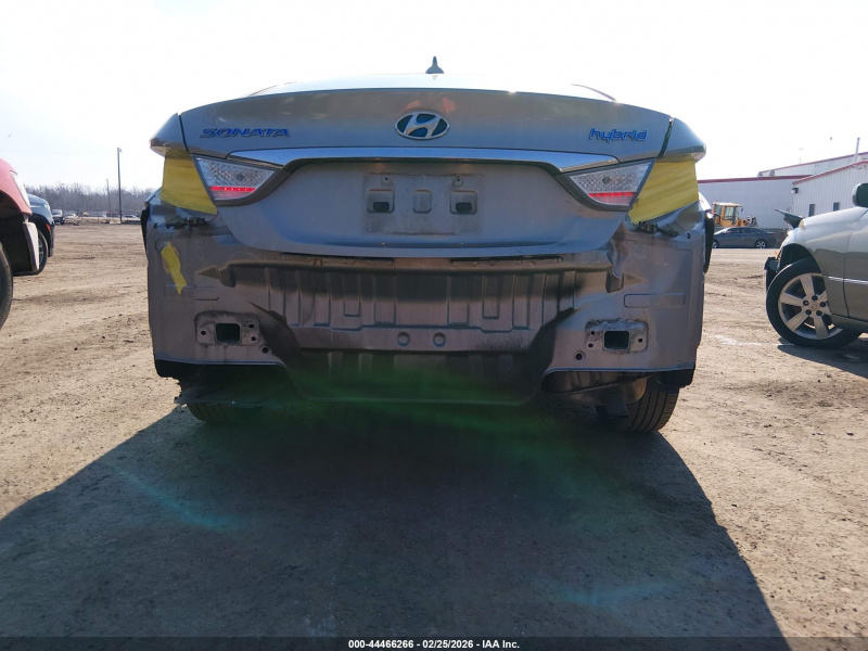 Hyundai Sonata Hybrid 2012 Silver 2.4L 