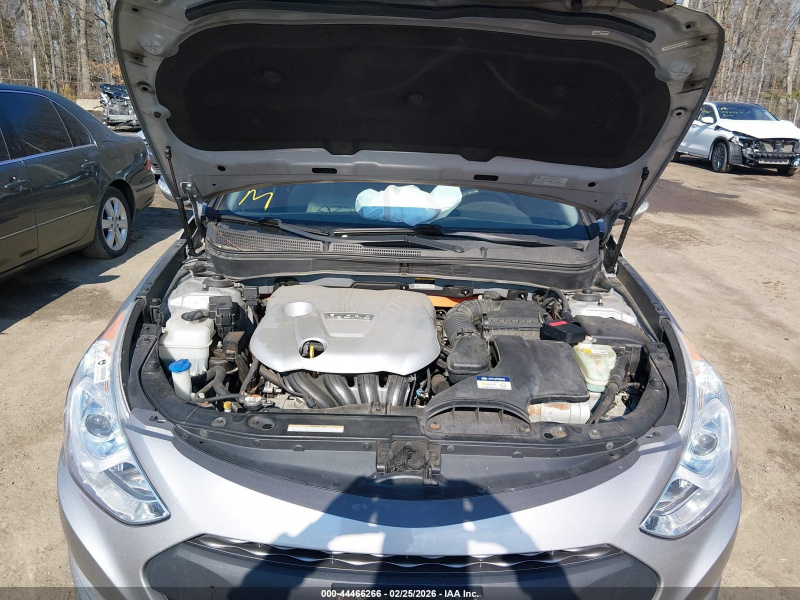 Hyundai Sonata Hybrid 2012 Silver 2.4L 