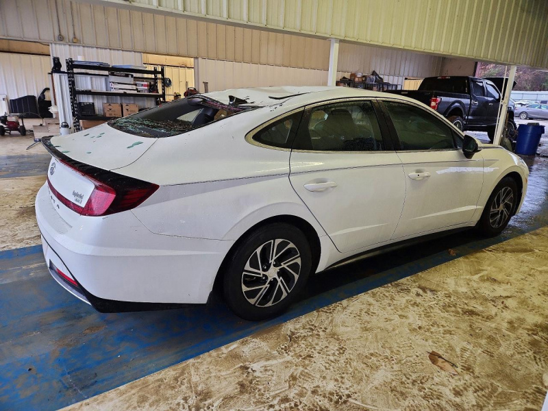Hyundai Sonata Hybrid 2021 White 2.0L