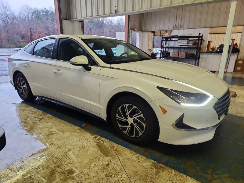 Hyundai Sonata Hybrid 2021 White 2.0L