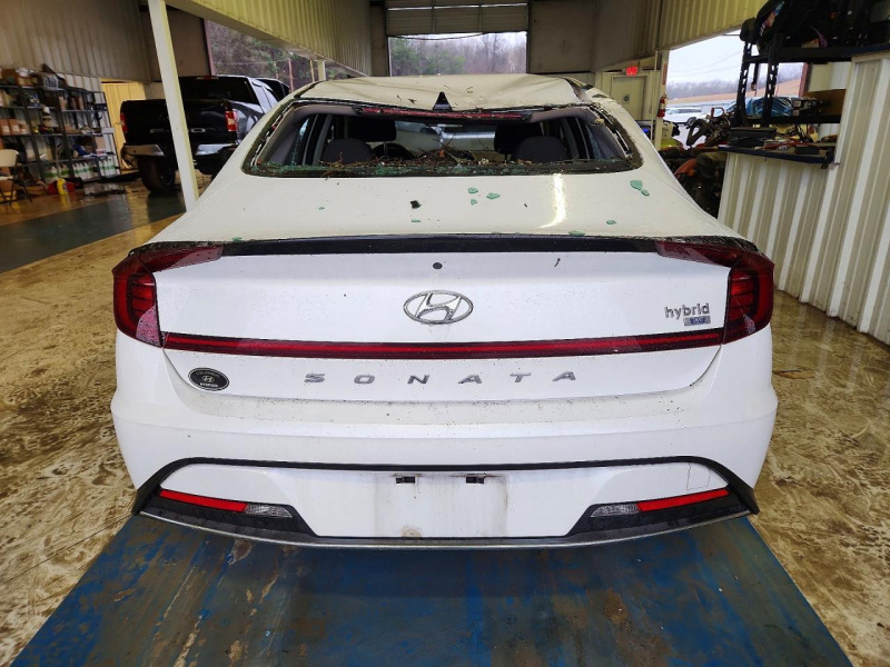 Hyundai Sonata Hybrid 2021 White 2.0L