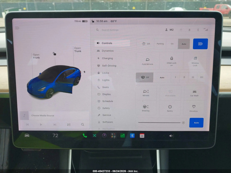 Tesla Model 3 2018 Blue