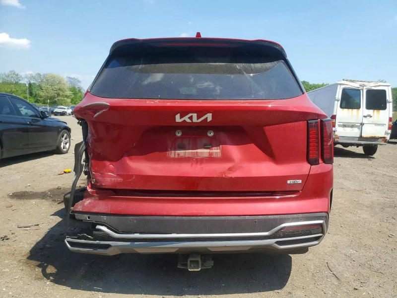Kia Sorento Ex 2023 Red 1.6L