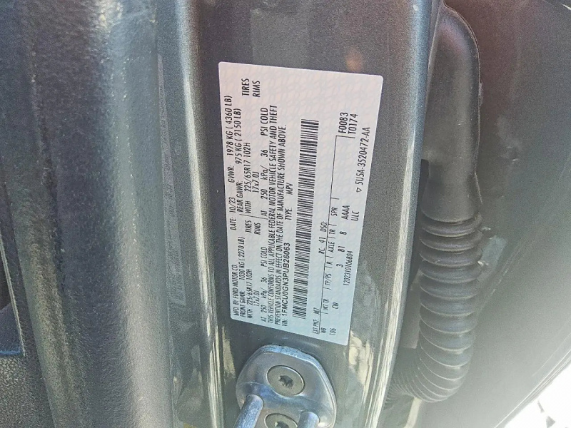 Ford Escape Active 2023 Gray 1.5L