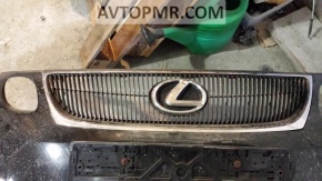 Решетка радиатора grill голая Lexus GS300 GS350 GS430 GS450h 06-07 без радара