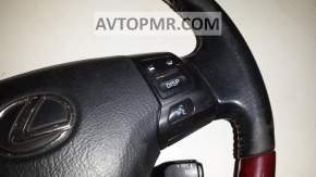 Butonul de control de pe volanul drept al Lexus GS300 GS350 GS430 GS450h 06-07, negru, fără radar.