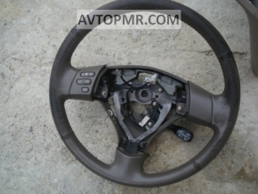 Butonul de control de pe volanul Lexus RX300 RX330 04-06 este uzat, butoanele sunt șterse.