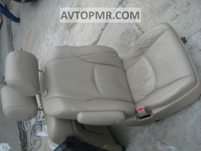 Scaun șofer Lexus RX300 RX330 RX350 RX400h 04-09 fără airbag, piele bej