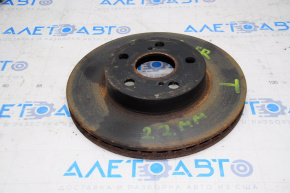 Placă de frână față dreapta Toyota Prius 2004-2009, 22mm.