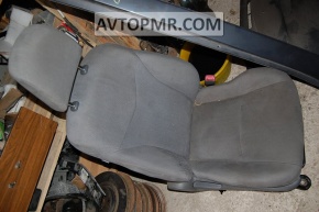 Пассажирское сидение Toyota Prius 30 10-15 без airbag, велюр серое