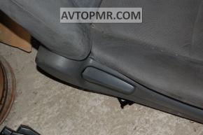 Scaun de pasager Toyota Prius 30 10-15 fără airbag, catifea gri