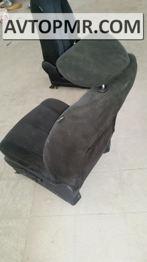 Водительское сидение Nissan Murano z50 03-07 без airbag, велюр черн
