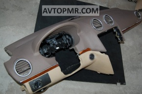 Торпедо передняя панель без AIRBAG Mercedes X164 GL беж