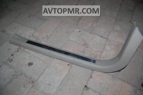 Capacul pragului cu iluminare, stânga față, Lexus RX300 RX330 RX350 RX400h 04-09 bej.