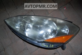 Фара передняя левая Toyota Sienna 04-06 галоген