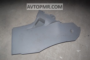 Capacul lateral dreapta al consolei Toyota Highlander 08-13 gri.