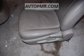 Водительское сидение Toyota Prius 30 10-15 без airbag, кожа серое