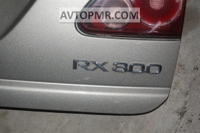 Emblema cu inscripția RX300 pentru ușile portbagajului de la Lexus RX300 98-03.