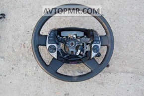 Руль голый Toyota Prius 20 04-09 резина черный