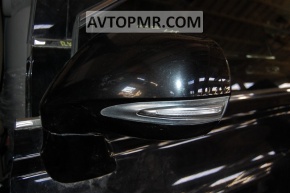 Зеркало боковое левое в сборе черное без камеры Lexus RX350 RX450h 10-12 USA