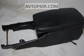 Consola centrală cu cotieră pentru Lexus GS300 GS350 GS430 GS450h 06-07, piele neagră.