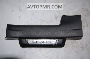 Capac prag spate stânga Lexus CT200h 11-17 negru crom