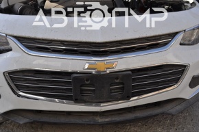 Решетка переднего бампера Chevrolet Malibu 16-18 дорест