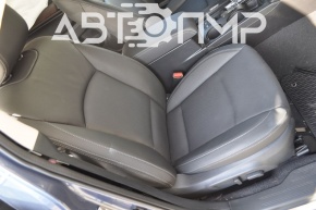 Scaun de pasager pentru Subaru Outback 15-19 fără airbag, electric, piele neagră.