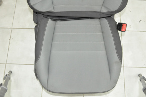 Scaun pasager Ford Escape MK3 13-19 fără airbag, material textil gri.