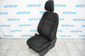 Водительское сидение Ford Fusion mk5 13-16 без airbag, электро, тряпка черн