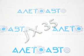 Emblema cu inscripția JX35 de pe capacul portbagajului Infiniti JX35 13