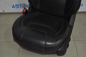 Scaun șofer Jeep Cherokee KL 14-18 fără airbag, electric, piele neagră