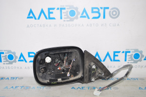 Зеркало боковое левое Lexus GS300 GS350 GS430 GS450h 06-07 14 пинов, подогрев, черное, отсутствует зеркальный элемент и мотор