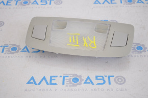 Plafonul de iluminare din spate pentru Lexus RX350 RX450h 10-15, gri.