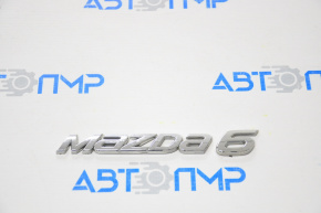 Emblema inscripția MAZDA6 pe capacul portbagajului Mazda6 09-13