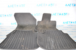 Set de covorașe pentru interiorul mașinii Subaru Legacy 15-19, din cauciuc