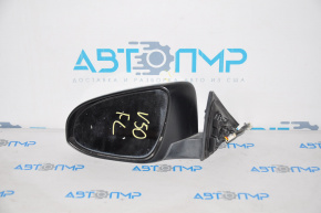 Зеркало боковое левое Toyota Camry v50 12-14 3 пина, серебро