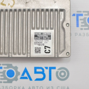 Блок ECU компьютер двигателя Toyota Camry v55 15-17 2.5 usa