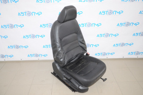 Пассажирское сидение VW Passat b7 12-15 USA без airbag, механич, кожа черн