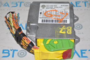 Modulul airbag SRS calculatorul airbag-urilor VW Passat b7 12-15 USA 2.5