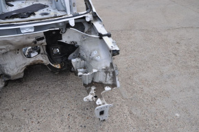 Panoul frontal stânga VW Tiguan 09-17 alb, tăiat sub parbriz