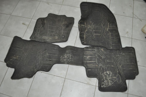 Set de covorașe pentru interiorul mașinii Ford Edge 15 - cauciuc