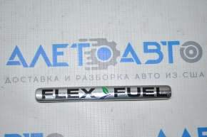 Emblema cu inscripția FLEX FUEL de pe capacul portbagajului Ford Focus mk3 11-18 4d