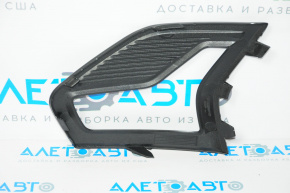 Grila bara fata dreapta Ford Fusion mk5 19-20 cu LED-uri, lucioasa, noua, neoriginala.