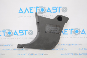 Capacul stâlpului frontal stânga jos Honda Civic X FC 16-21 4d negru.