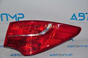 Lampa exterioară aripă dreapta Hyundai Santa FE Sport 13-16 pre-restilizare halogen