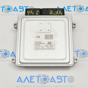 Блок ECU компьютер двигателя Hyundai Sonata 11-15 hybrid